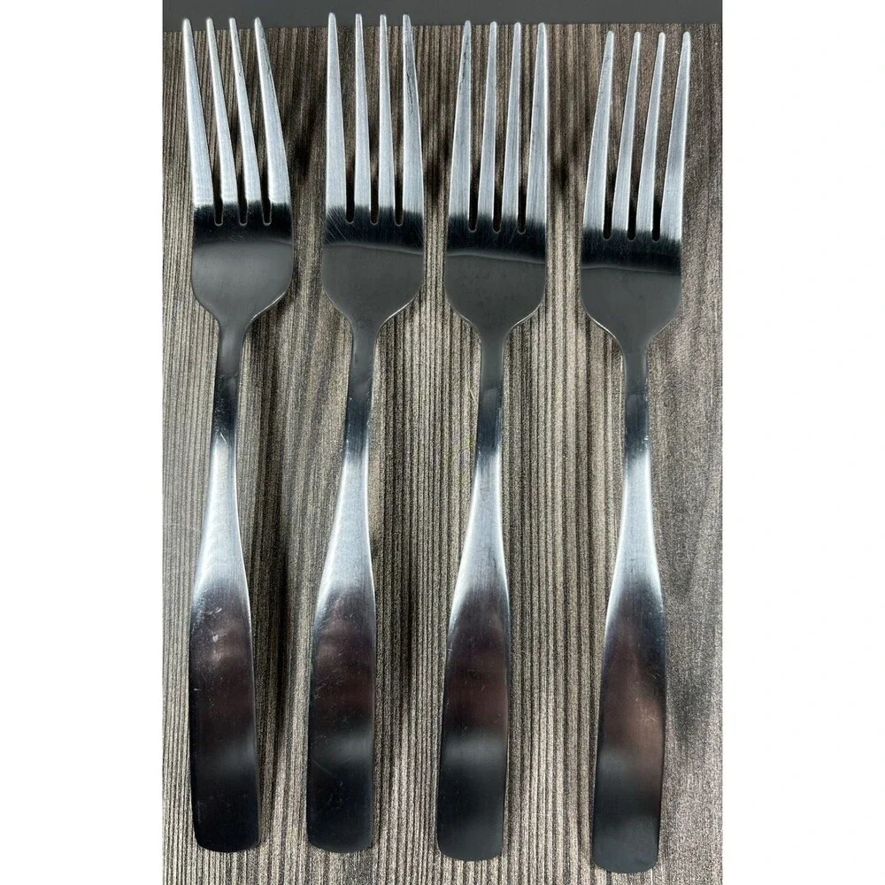 Cambridge Silversmiths Julie Stainless Steel Dinner Forks Set of 4 Silver 8
